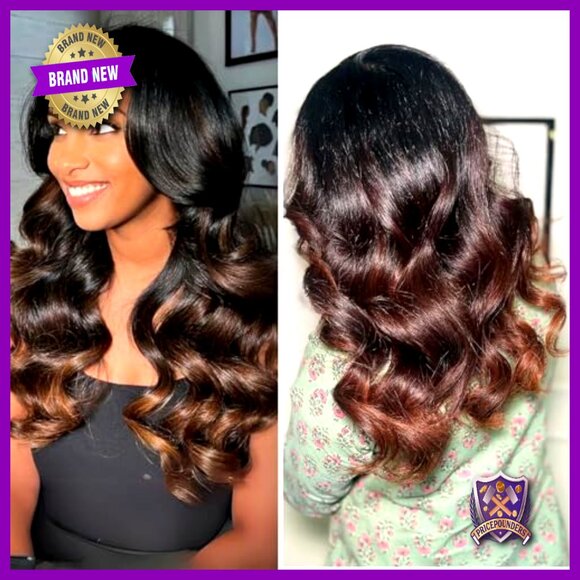 100% Real Virgin Human Hair Extensions Body Wave Bundles 10-14 Inch main image 6